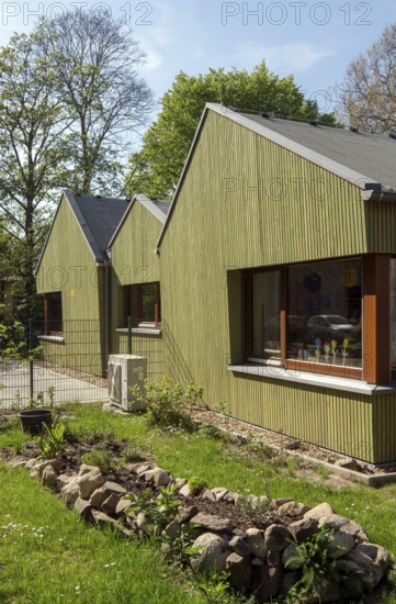 Krefeld, Waldorf School Kaiserstrasse, new building 2019, architect: Piet Reymann 2019