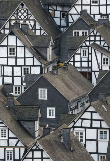 Freudenberg, the old town centre built entirely in half-timbered construction