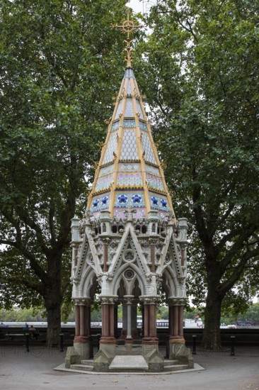 London, memorial canopy from 1835 on the occasion of the liberation of slaves in 1834 in the