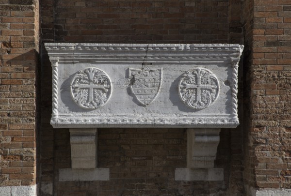 Italy Venice Zanipolo Church -288 Main construction period 14-15th century Sarcophagus (wall tomb)