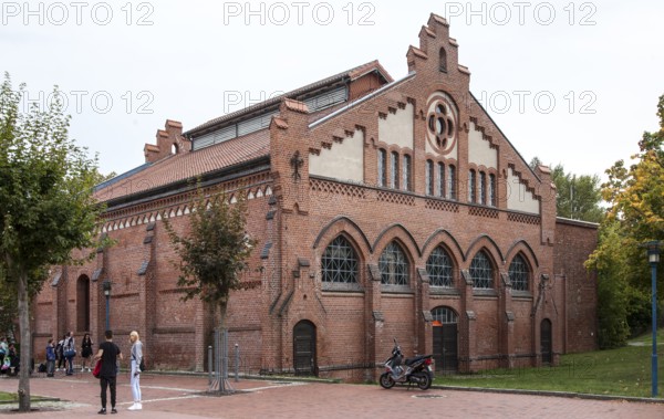 Hall S Am Wasserwerk in Beesen former waterworks 8427 Boiler house 1896 by Maurermester Lucke View