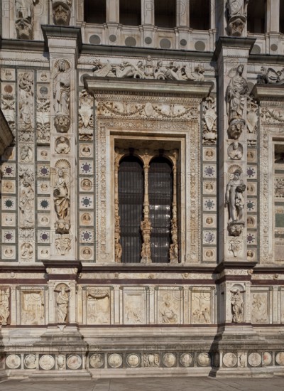 Italy Certosa di Pavia 89751 Monastery Church of Madonna delle Grazie begun by the Visconti family