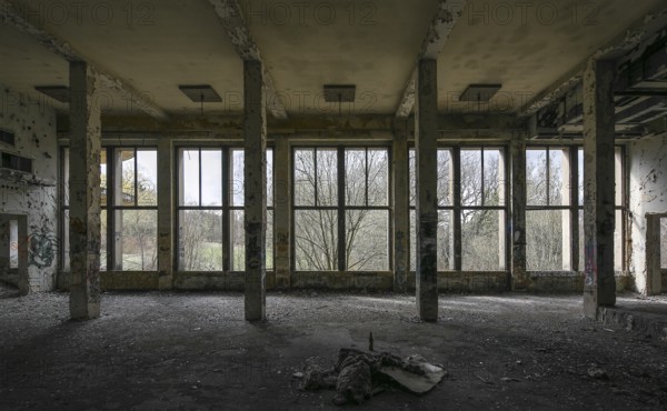 Gernrode Harz former FDGB holiday home FRITZ HECKERT picture no. 1588 built 1952-54 by the