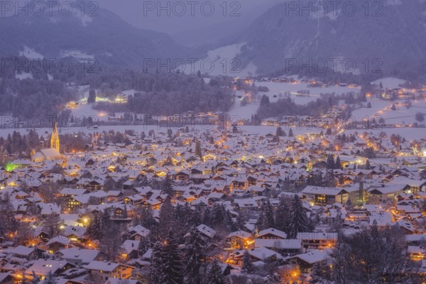 Oberstdorf, Oberallgäu, Allgäu Alps, Allgäu, Bavaria, Germany, Europe