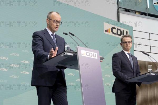 Friedrich Merz (CDU candidate for Chancellor, Federal Chairman of the CDU and Chairman of the