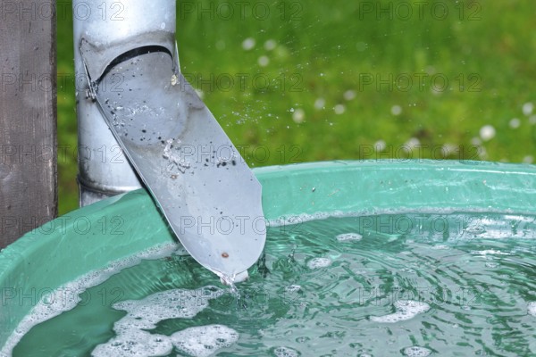 Water butt at home