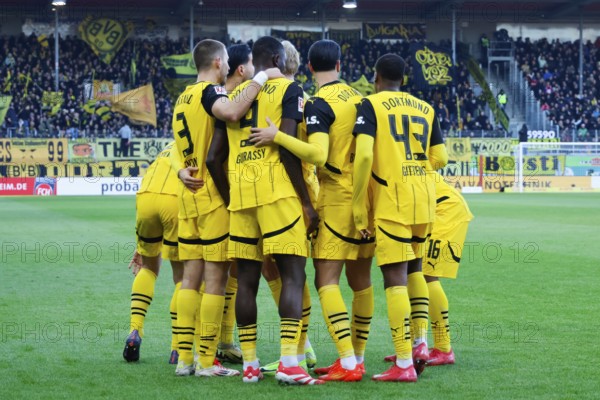 Germany: Soccer 1st Bundesliga, Matchday 20 - 1. FC Heidenheim vs. Borussia Dortmund - Voith-Arena
