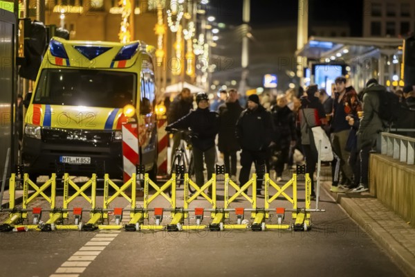 The Dresden Striezelmarkt is a Christmas market in Dresden. It has been held in Advent since 1434,