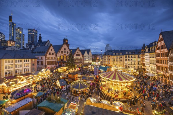 The Frankfurt Christmas Market was officially opened on 25 November 2024 with the switching on of