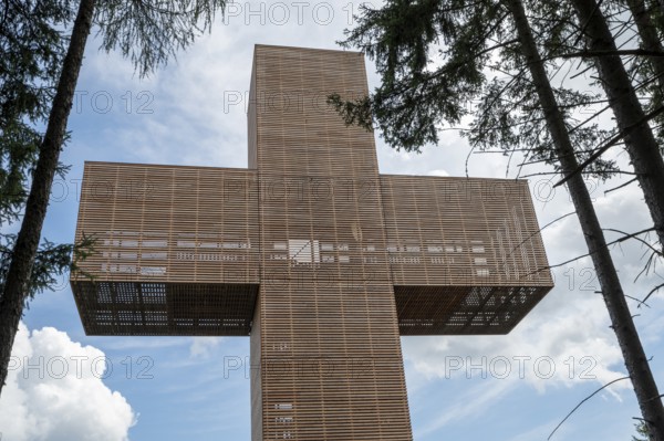 The Veitsch Pilgrim Cross. Veitsch Mount of Olives Pilgrims Cross. (Pilgrims' cross on the Veitsch
