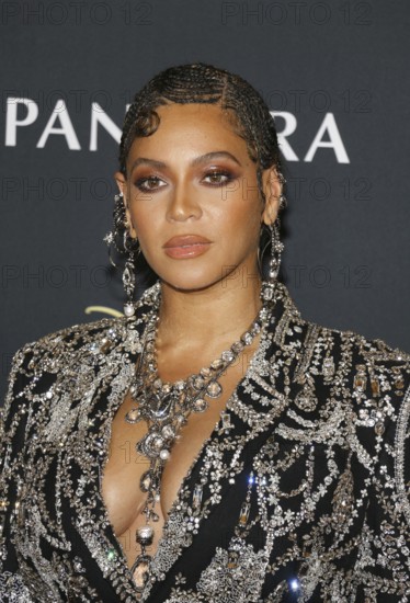 Beyonce at the World premiere of 'The Lion King' held at the Dolby Theatre in Hollywood, USA on