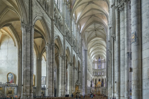 Amiens Cathedral is a Roman Catholic cathedral, France. The cathedral was built between 1220 and c