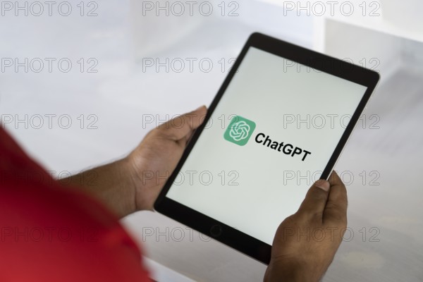 Dhaka, Bangladesh 04 Sep 2024:ChatGPT artificial intelligence chatbot app on smartphone screen.
