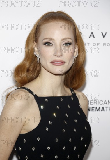 Jessica Chastain at the 38th Annual American Cinematheque Awards held at the Beverly Hilton Hotel