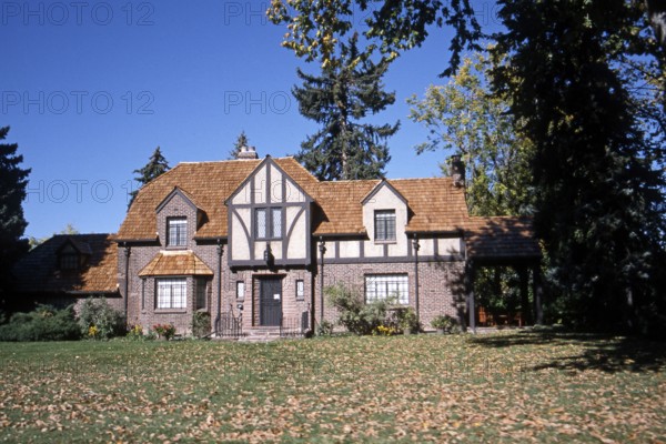 Colonial building built in early 1900 century at Denver, U.S.A. United States of America
