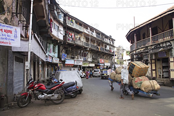 Kanbai bhavan building built in 1932, Charni road, Bombay Mumbai, Maharashtra, India, Asia