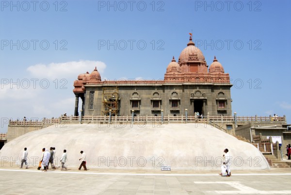 Vivekananda Mandapam, 180 feet high inaugurated in 1970, Vivekananda rock memorial at Kanyakumari,