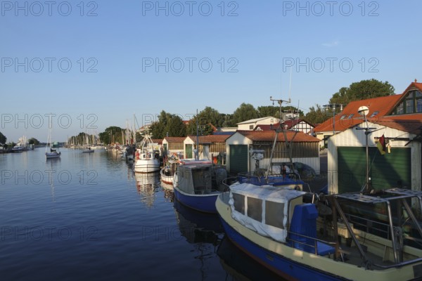 Fishing boats in Greifswald Wieck