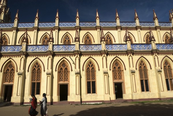 Saint Mary cathedral constructed in 1916, Madurai, Tamil Nadu, India, Asia