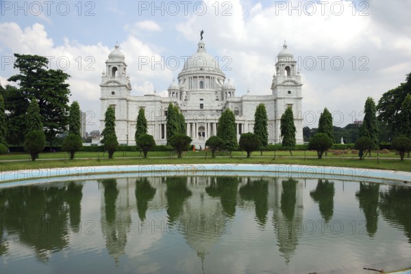 Victoria memorial built between 1906 and 1921, Calcutta, West Bengal, India, Asia