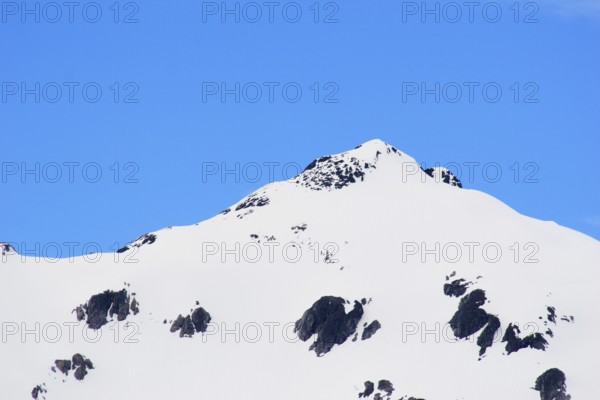Snow capped mountains, A steel bridge constructed in 1901, tallest cantilever bridge in the world