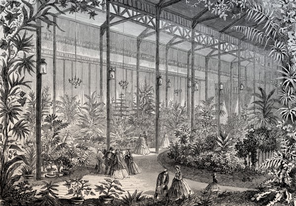Royal Horticultural Society, South Kensington, Great London Exposition, 1862