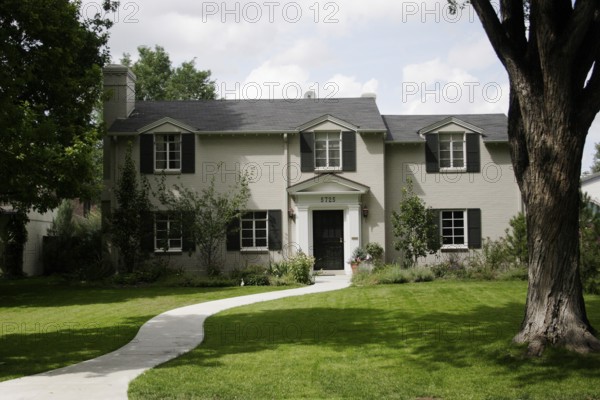 House was built in mid 1990, Denver, U.S.A. United States of America