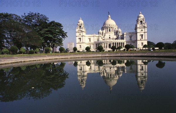 Victoria Memorial built in 1921, Calcutta Kolkata, West Bengal, India, Asia