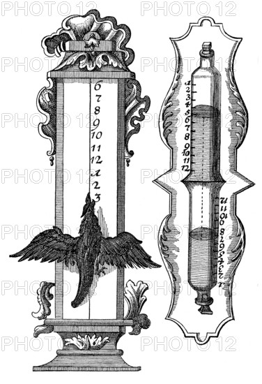 French clepsydra, 18th century