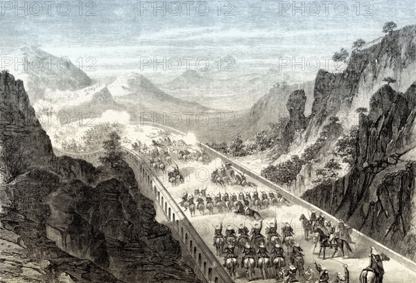 Brigade General de Berthier at the old National Bridge Puente Nacional, Veracruz, Mexico, Second
