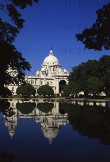 Victoria Memorial built in 1921, Calcutta Kolkata, West Bengal, India, Asia