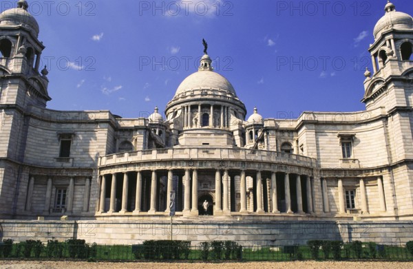 Victoria Memorial built in 1921, Calcutta Kolkata, West Bengal, India, Asia