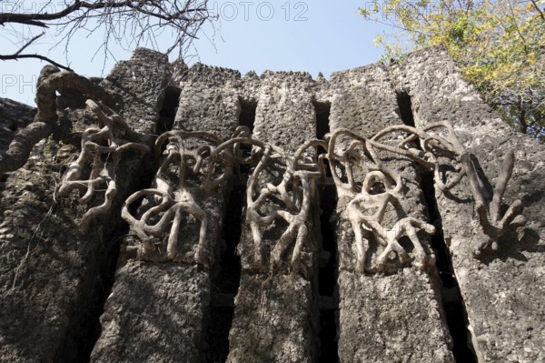Rock garden initiated by Nek Chand around 1957at Chandigarh Union Territory, India, Asia