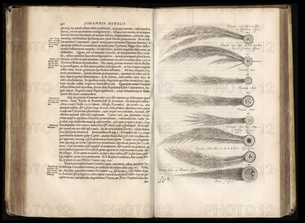Johannis Hevelii Cometographia, by Johannes Hevelius, 1668