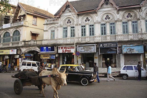 Hira Baug Seth Hirachand Gumanji Dharamshala Building built 1962 mass urban housing, Charni Road,