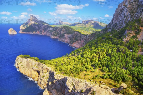 Formentor cape, Mallorca, Balearic Islands, Spain, Europe