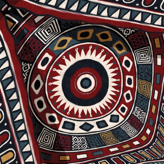 Ethnic art tribal style background. Texture art graphic print design, wallpaper.