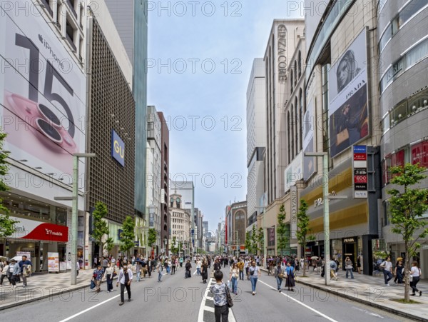 Hokoten - Ginza Pedestrian Paradise zone, Tokyo, Japan, Asia