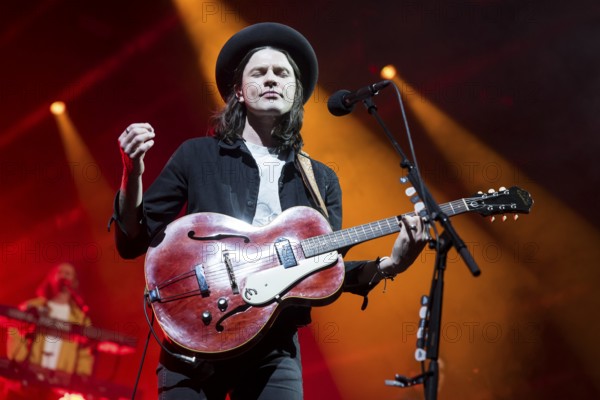 James Bay live on Up All Night Tour at the Columbiahalle in Berlin on 19.01.2025