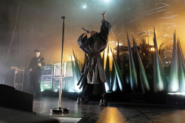 Deborah Anne Dyer aka Skin, singer of Skunk Anansie, live at the Columbiahalle in Berlin on