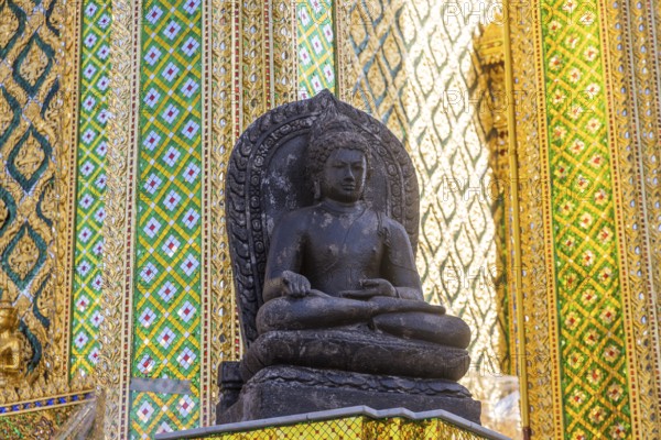 Wat Phra Kaeo, Temple of the Emerald Buddha. Bangkok, Thailand, Asia
