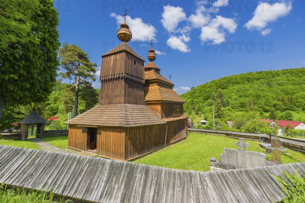 Since 7 July 2008, the wooden Greek-Catholic church of St. Nicholas in Bodružal, Slovakia, is a