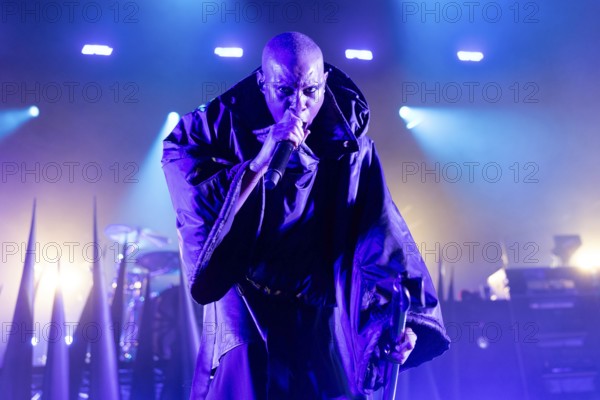Deborah Anne Dyer aka Skin, singer of Skunk Anansie, live at the Columbiahalle in Berlin on