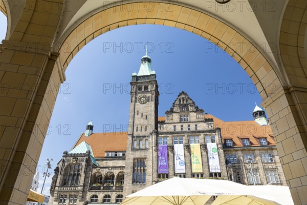 New Town Hall, Chemnitz, Saxony, Germany, Europe
