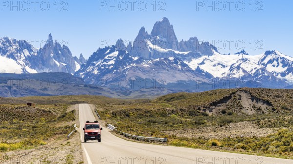 4x4 Campervan, Fitz Roy, El Chalten, Santa Cruz, Argentina, South America