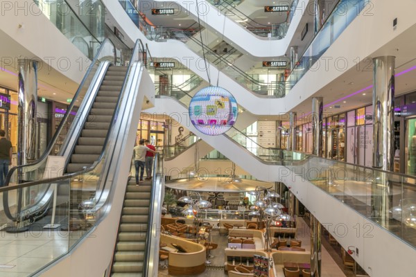 Sevens Center / Kö-Galerie shopping centre on Königsallee, state capital Düsseldorf, North