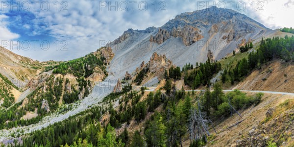 France, region Provence-Alpes-Côte d'Azur, Savoier Alps, Departement Hautes-Alpes, pass Col