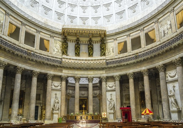 Basilica Reale Pontificia San Francesco da Paola, Naples, Campania, Italy, Europe