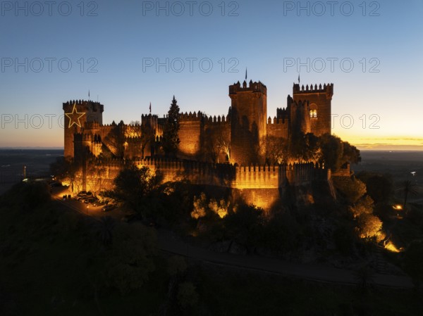 The impressive eighth-century Moorish castle of Almodóvar del Río perches high above the