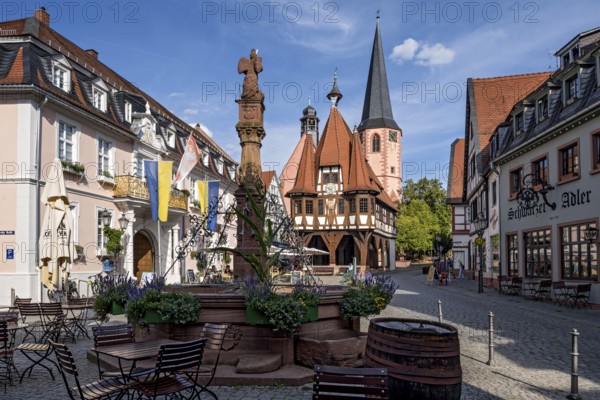 Baroque Löwenhof, Gasthaus Zum goldenen Löwen and Posthalterei von Thurn und Taxis, post office,